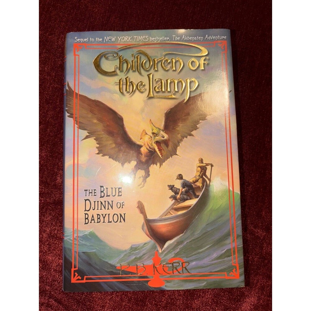 Children of the Lamp The Blue Djinn of Babylon Hardcover